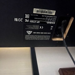 Casio電子ピアノの画像
