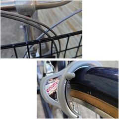 中古自転車 3段変速 27インチ LEDオートライト 軽整備済み 防犯登録対応 町田市 相模原市 MM915の画像