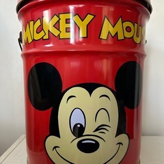 ヴィンテージ　ミッキーマウス　ドラム缶の画像