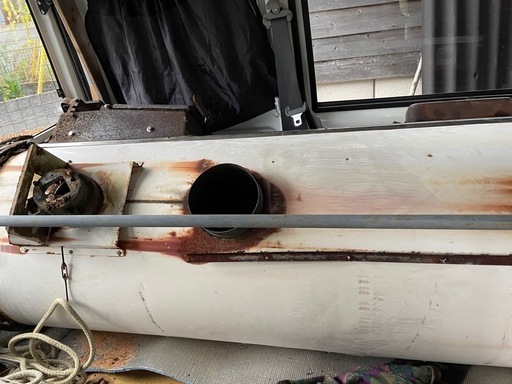 中古程度悪い薪ボイラー