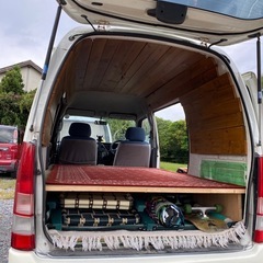 キャンピングカー　カスタム　軽自動車の画像