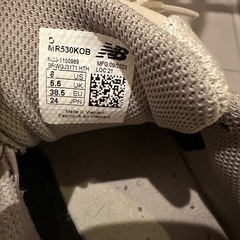 ニューバランススニーカー24cmの画像