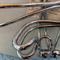 お譲りします！ 脚がおしゃれ！！ 折りたたみ ちゃぶ台 60cm（中古・Aランク）の画像