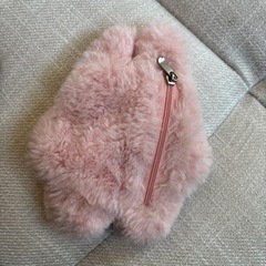 ふわもこ うさぎポーチの画像