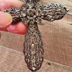 【CUL DE PARIS】キユードパリ クロス型ペンダントネックレスの画像