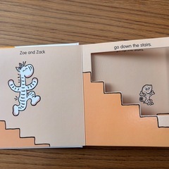 幼児　英語トイブック　反対の画像