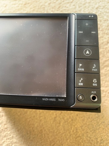 パナソニック製トヨタ純正HDDナビ NHZN-W60G 動作確認済み◎