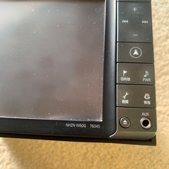 パナソニック製トヨタ純正HDDナビ NHZN-W60G 動作確認済み◎の画像