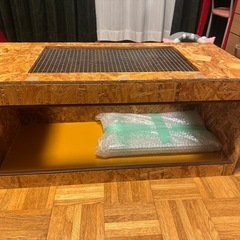 木製スライドガラス爬虫類ケージの画像