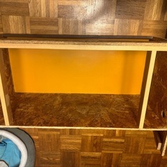 木製スライドガラス爬虫類ケージの画像