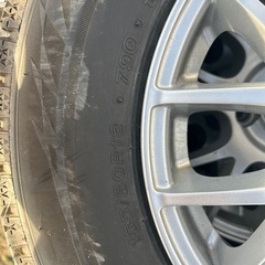 冬タイヤ155/80R13の画像