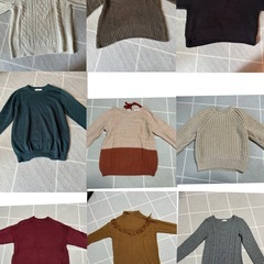 ニット9点セットの画像