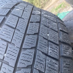 １７インチ　４本　PCD100 5穴　タイヤ付きの画像