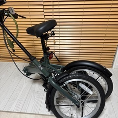 折りたたみ自転車の画像
