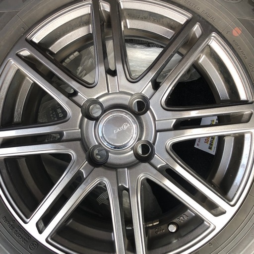 決まりました。スタッドレスタイヤ ホイールセット 普通車  15インチ