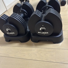 【未使用/セット】可変式ダンベル（12kg×2）＋トレーニングベンチ｜引き取り限定の画像