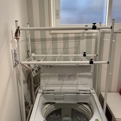 HITACHI  洗濯機8キロ　＋棚もおつけします の画像