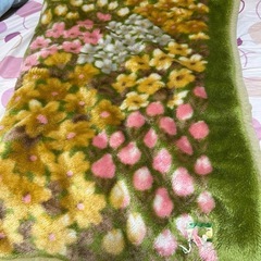 高級 暖かシングルサイズ 毛布 緑色 140×210の画像