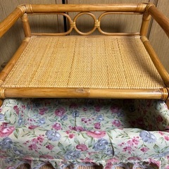 ラタン 5段収納ラックの画像