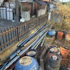 確定しました。　鉄パイプ　クランプ　等の画像