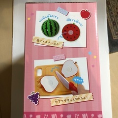 おままごとキッチンセット　くだものセットの画像