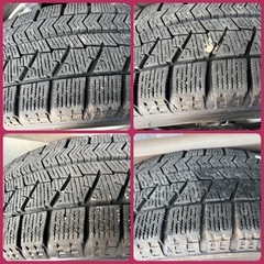 欲しい方どうぞ！155/65R13アルミホイールセット！の画像