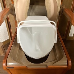 Panasonic ひじ掛けはね上げ 家具調トイレの画像