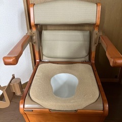 Panasonic ひじ掛けはね上げ 家具調トイレの画像