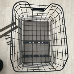 自転車　後用　かごの画像