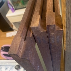 アンティーク　ヴィンテージ　モールガラス戸の画像