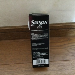 未使用品　ゴルフボール　スリクソンZ  STAR  白　3個入りの画像