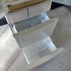 パナソニック6ドア冷蔵庫426L 製氷機有り　清掃&除菌済みの画像