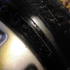 アルミホイール　スタッドレスタイヤ　185/65-14の画像