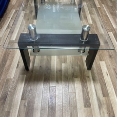 ガラス　ローテーブルの画像