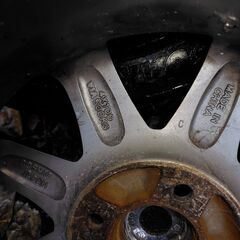 アルミホイール　スタッドレスタイヤ　185/65-14の画像