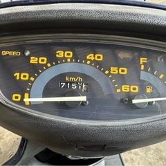 ⚠️B品⚠️ ホンダ DIO ディオ AF27　原付 7151km 原付 2スト 無料配送有 現状販売 現車確認必須❗️ バンガレージ神奈川の画像