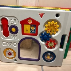 ベビーサークル 日本育児 ミュージカルキッズランドDXII カラフル 6枚パネルの画像