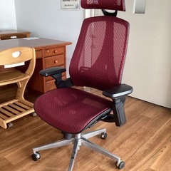 ワークチェアリクライニング機能付きの画像