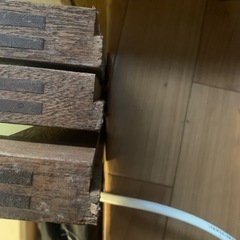 アンティーク　ヴィンテージ　モールガラス戸の画像