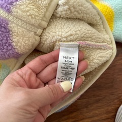 女の子用　ボアジャケットの画像