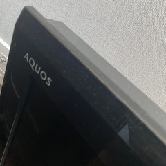 AQUOS 32型テレビの画像