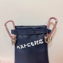 ナースポケット オーガナイザー 作業ポーチ サコッシュ 合皮 の画像