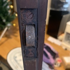 アンティーク　ヴィンテージ　ダイヤガラス　スリガラス戸
の画像