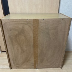 カラーボックス幅60縦60奥行き30の画像