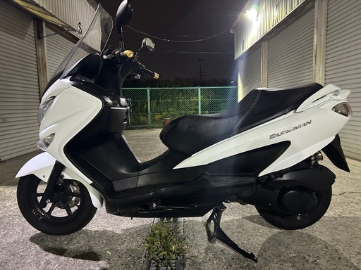 堺市南区発　スズキ　バーグマン200 ビームスマフラー 美車 実働　格安　配送可