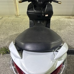 堺市南区発　スズキ　バーグマン200 ビームスマフラー 美車 実働　格安　配送可の画像