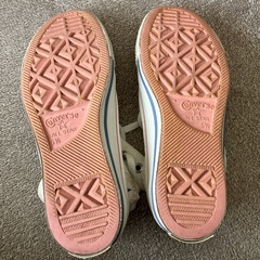 コンバース　オールスター　24.5cm 白の画像