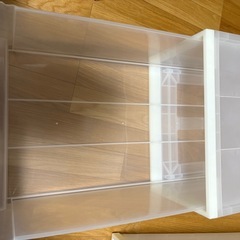 【最終値下げ】無印　ポリプロピレン 衣装ケース 中 ２個の画像