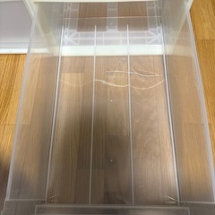 【最終値下げ】無印　ポリプロピレン 衣装ケース 中 ２個の画像