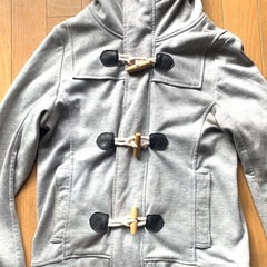 ダッフル系アウター　グレーの画像